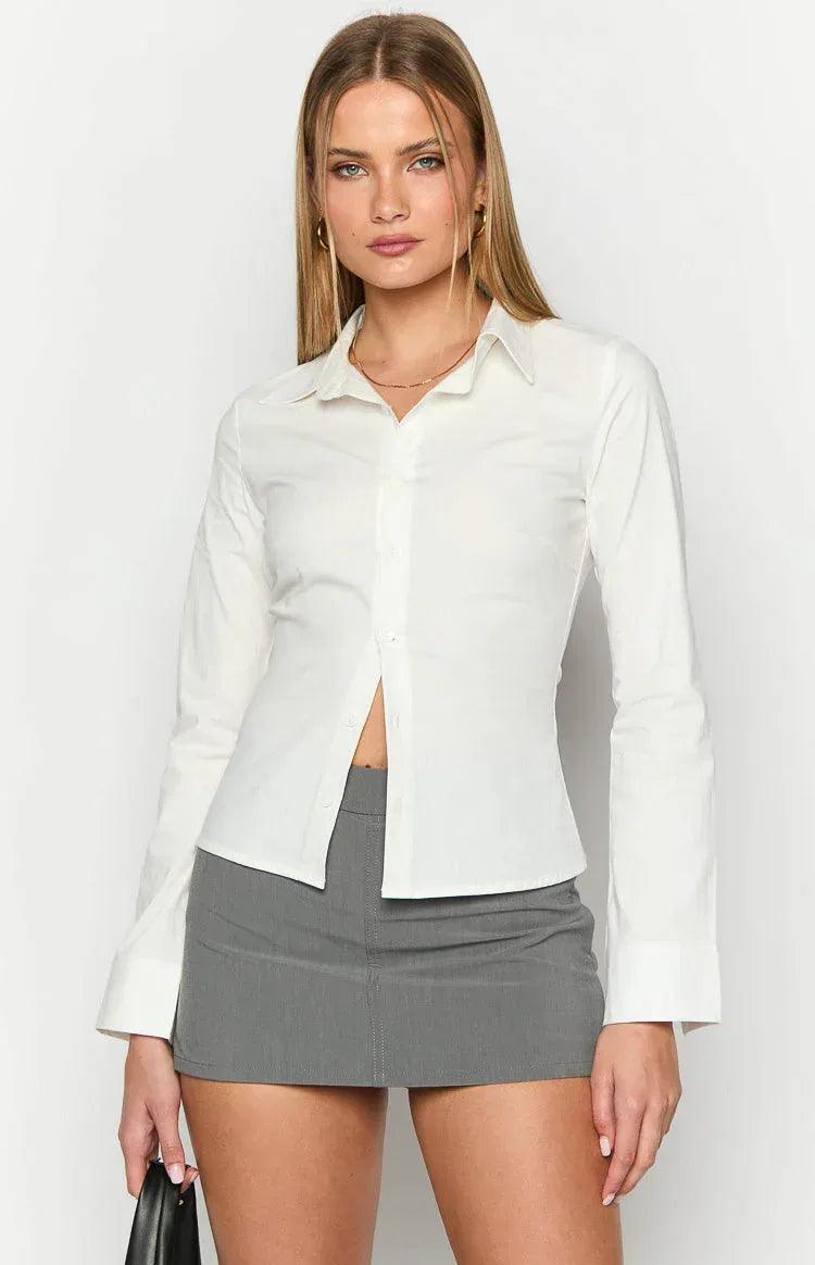 Zoe Fitted Shirt - MissMuse Co.