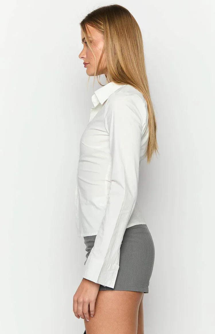Zoe Fitted Shirt - MissMuse Co.
