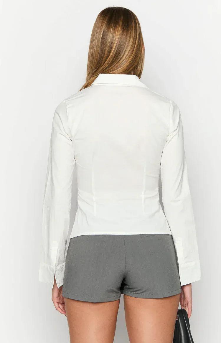 Zoe Fitted Shirt - MissMuse Co.