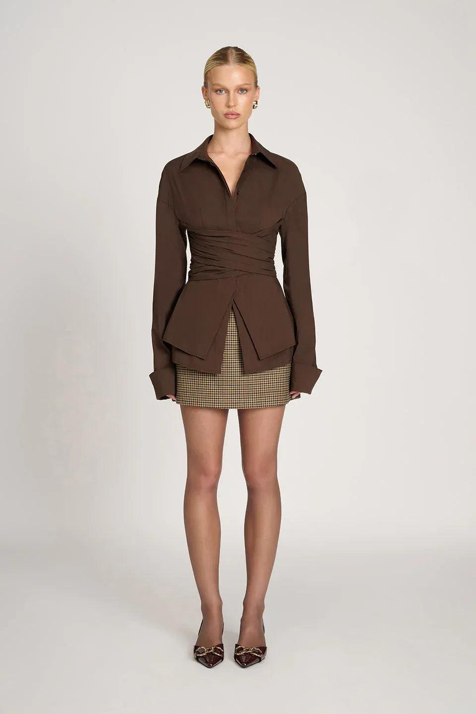 Klaudia Signature Wrap Top - MissMuse Co.
