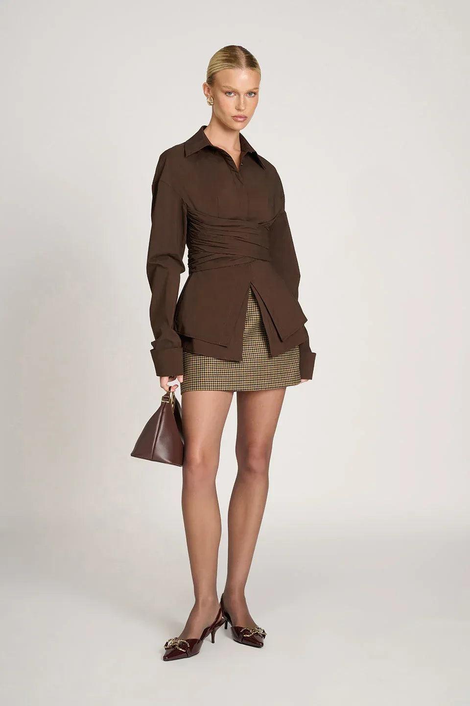 Klaudia Signature Wrap Top - MissMuse Co.