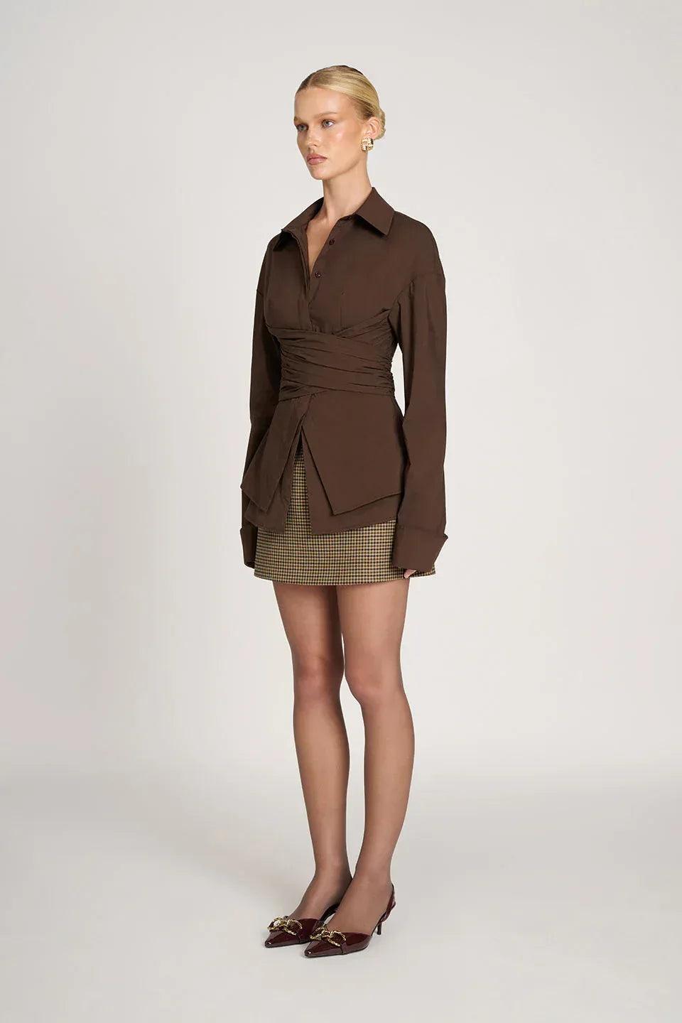 Klaudia Signature Wrap Top - MissMuse Co.