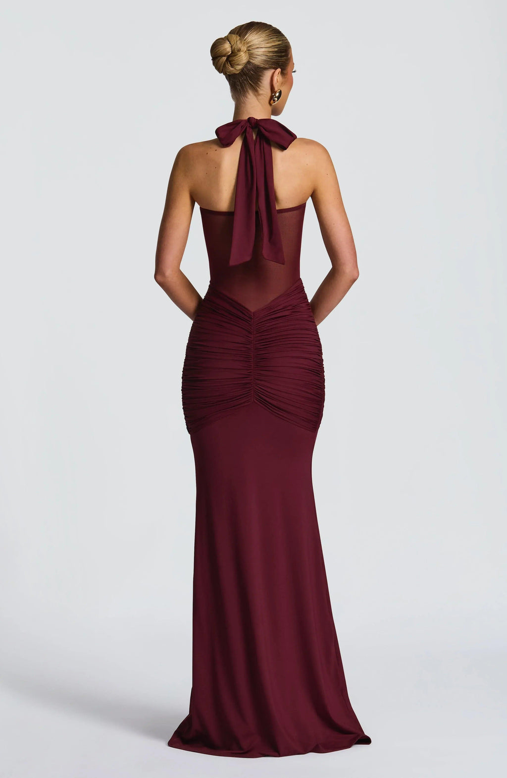 Jolene Maxi Dress - Cherry Lacquer - MissMuse Co.