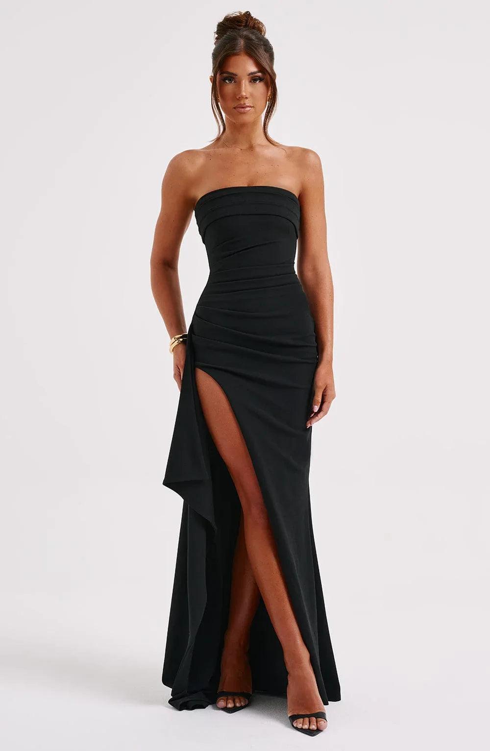 Grace Maxi Dress - Black