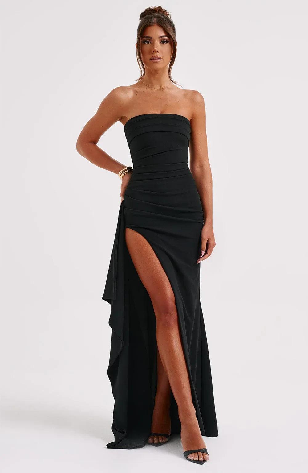Grace Maxi Dress - Black