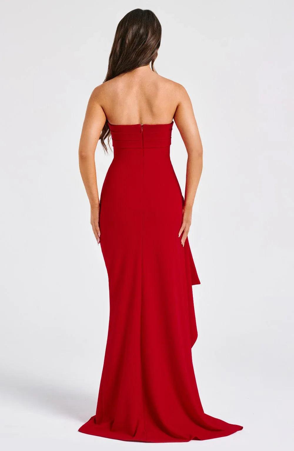 Grace Maxi Dress - Red