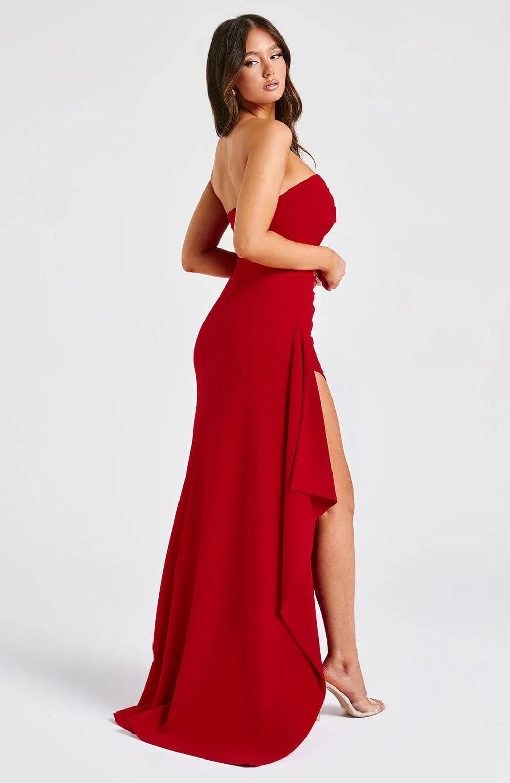 Grace Maxi Dress - Red